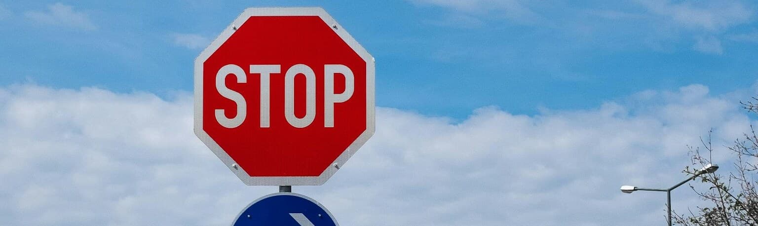 Stop sign